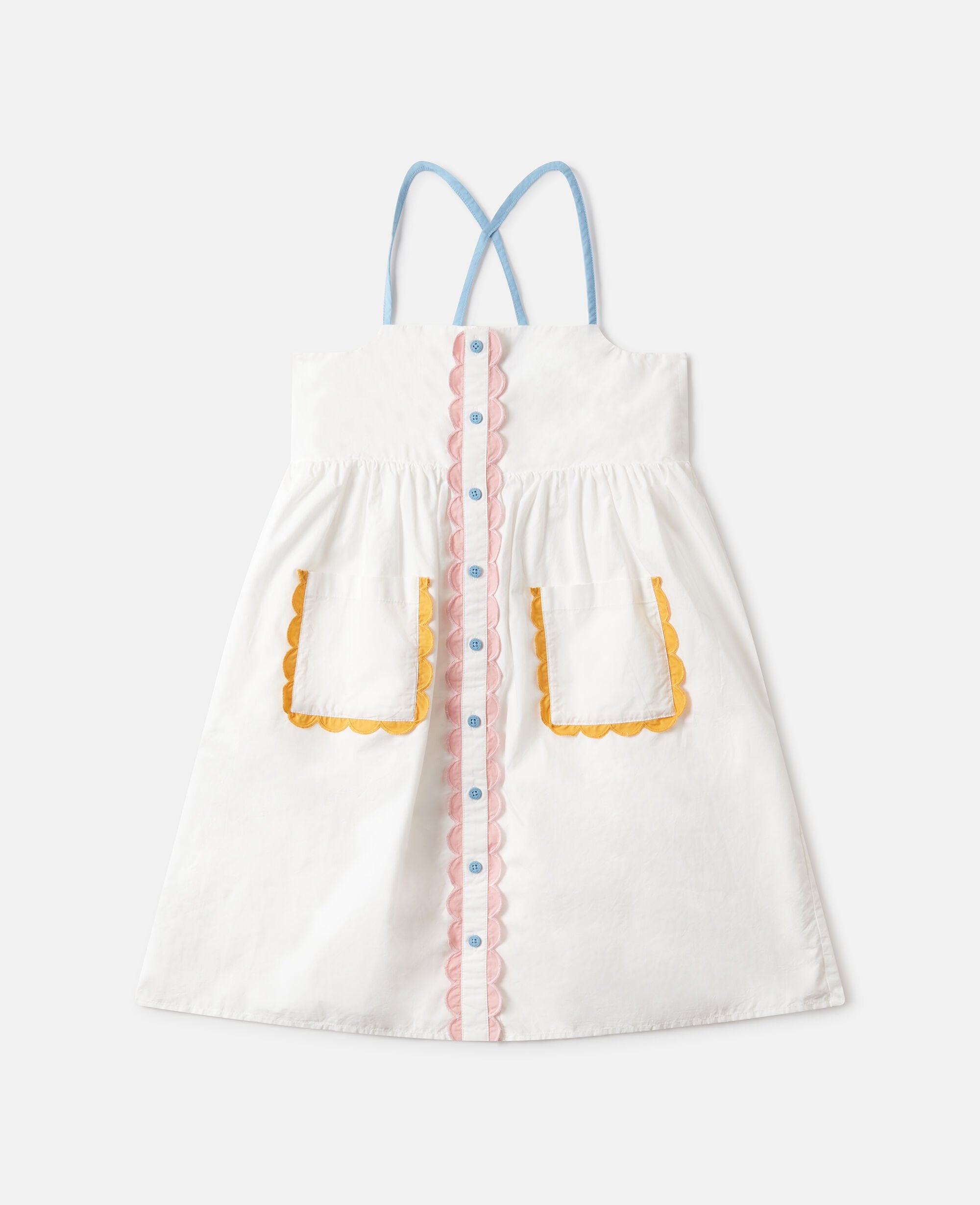 Utility Pocket Jumper Dress