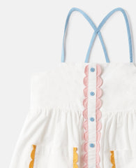 Utility Pocket Jumper Dress