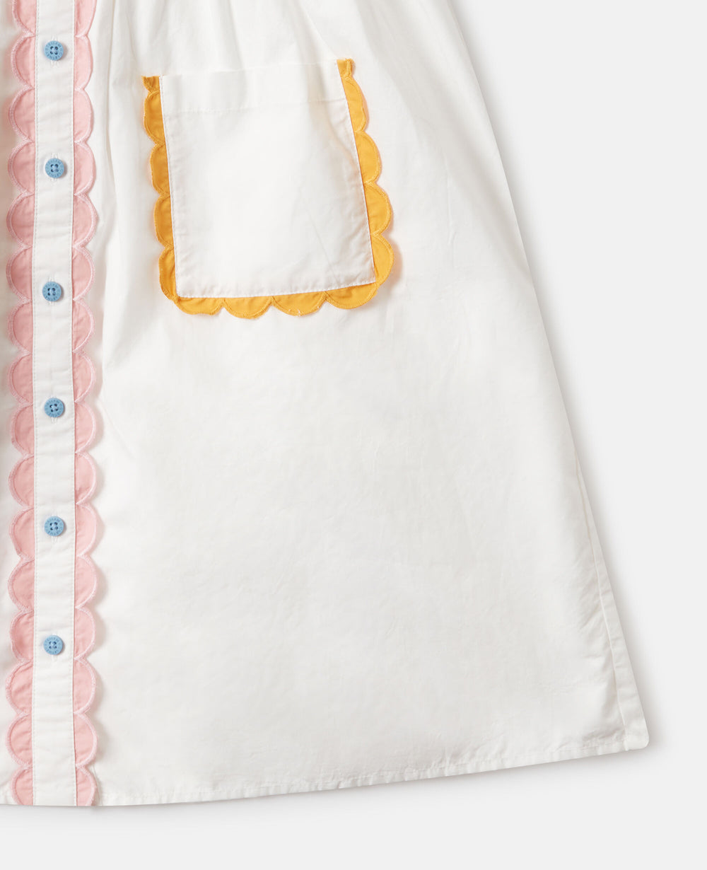 Utility Pocket Jumper Dress