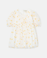 Floral Print Puff Sleeve Dress