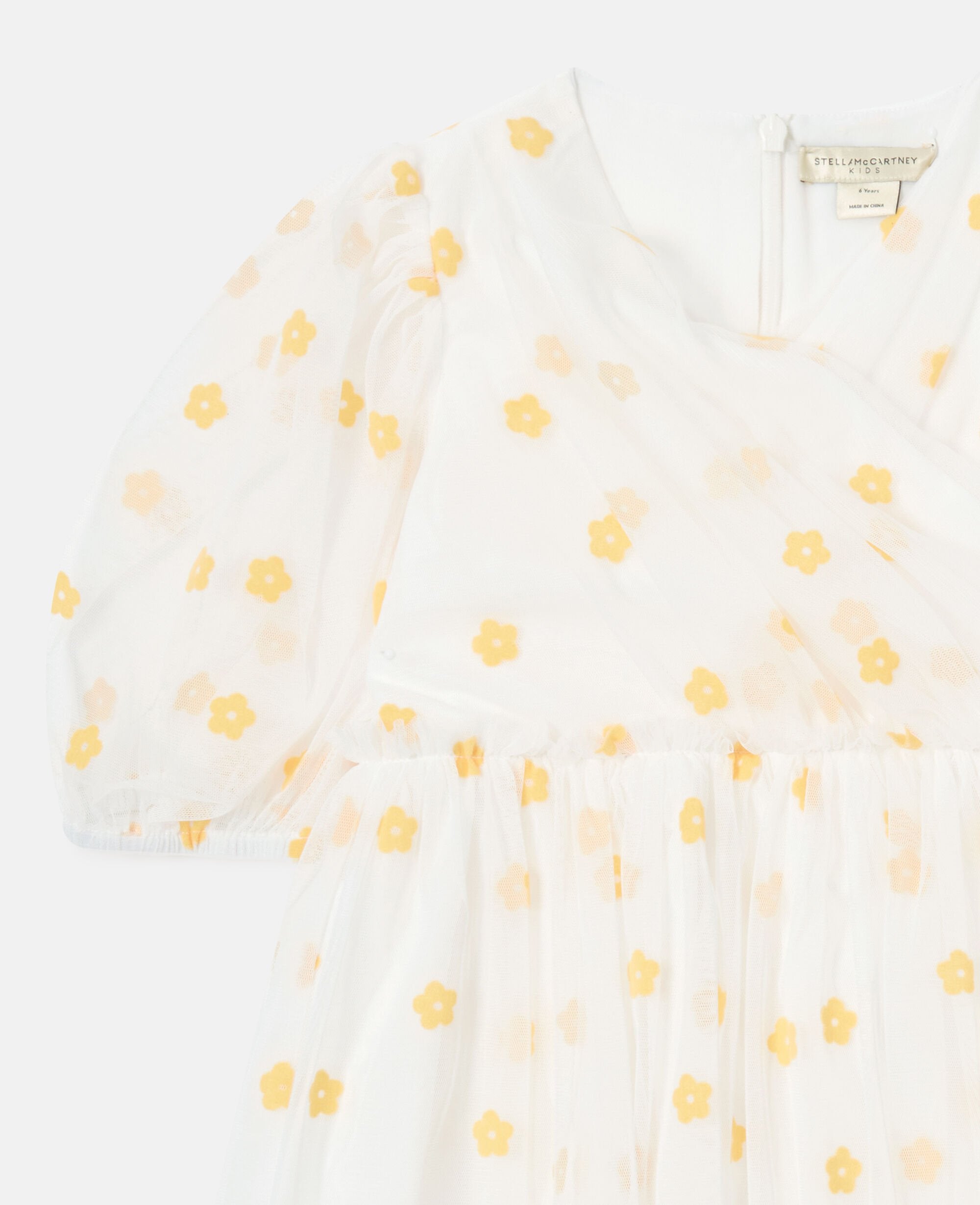 Floral Print Puff Sleeve Dress