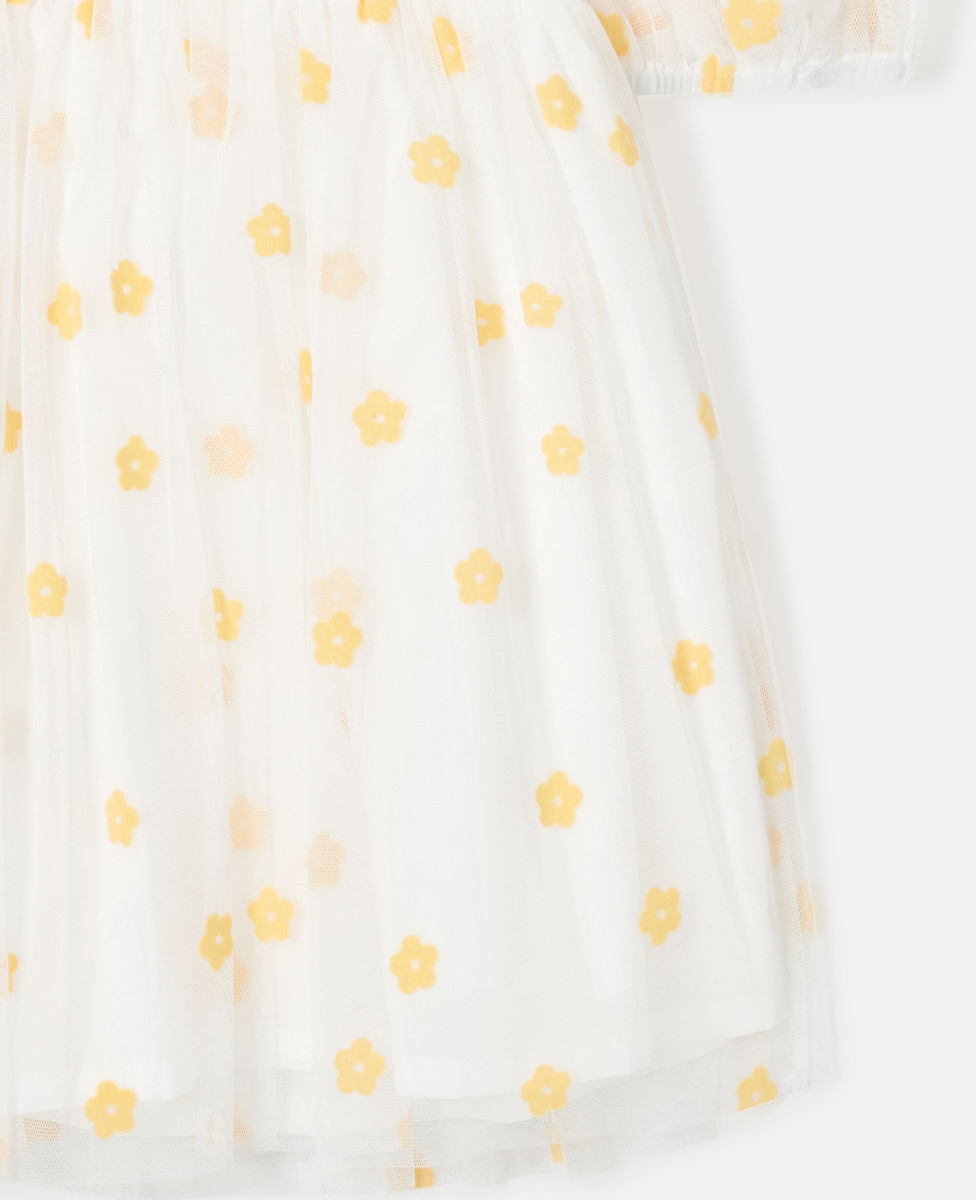 Floral Print Puff Sleeve Dress