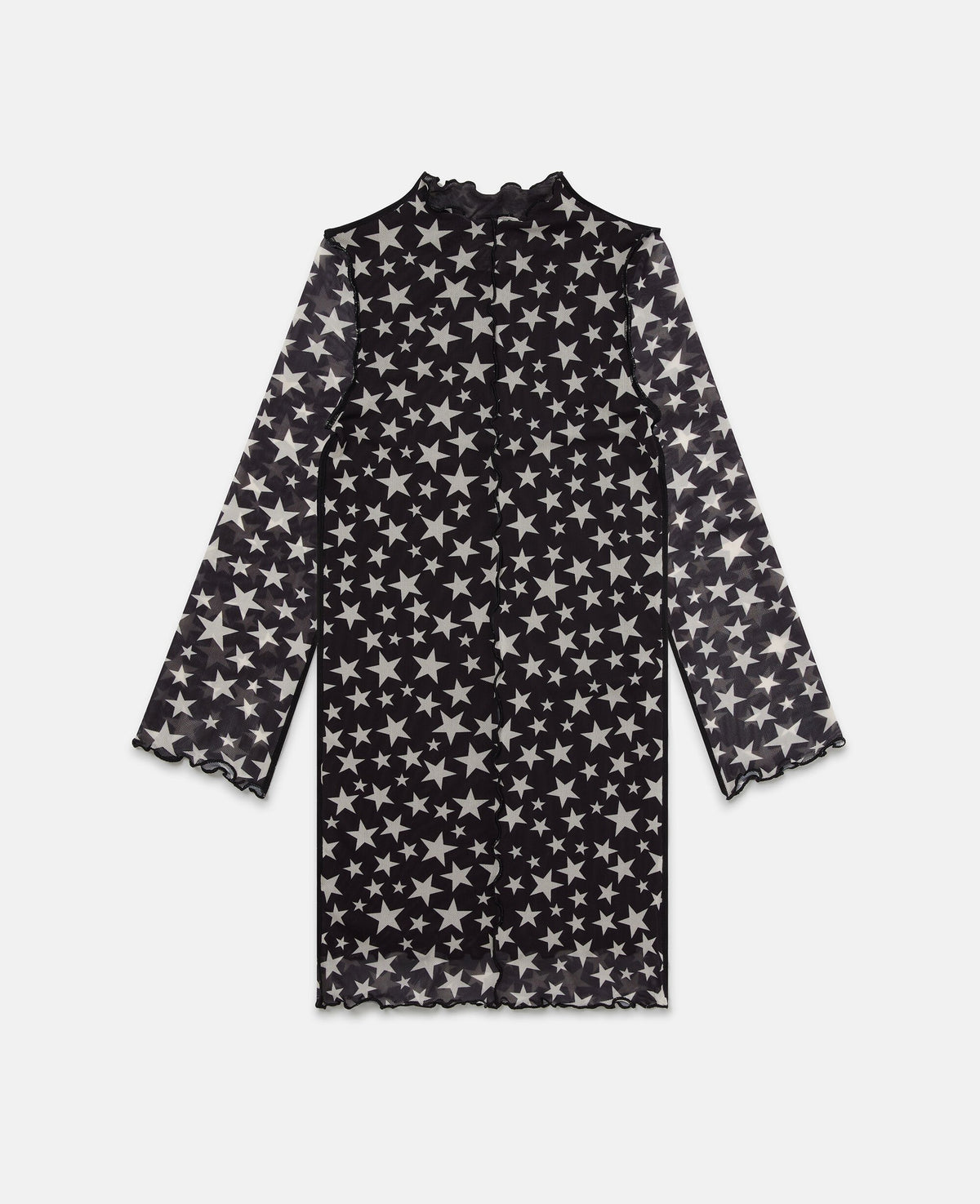 Long Sleeve Star Print Dress