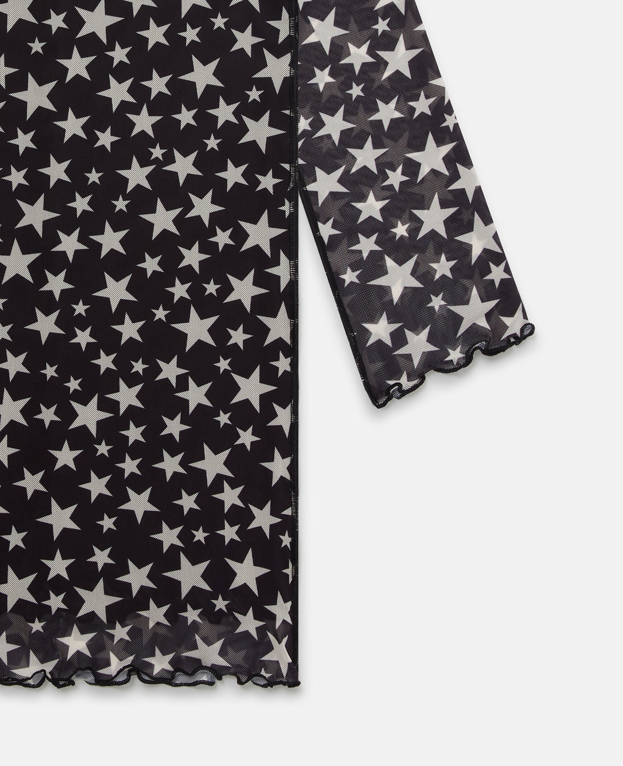 Long Sleeve Star Print Dress