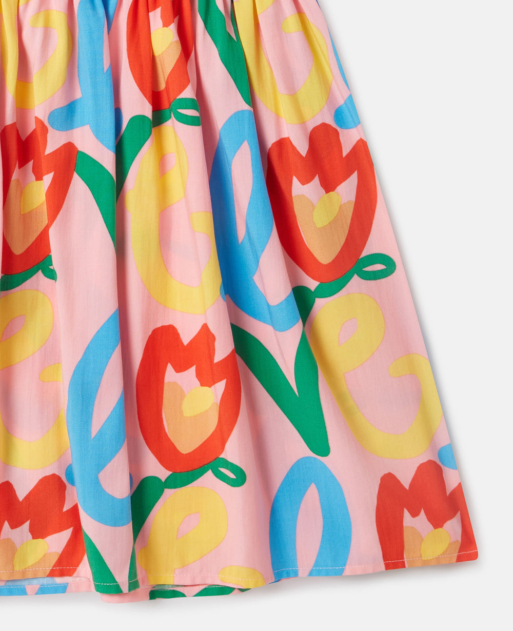 Graphic Love Print Dress