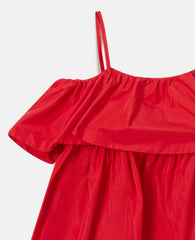 Off Shoulder Ruffle Dress