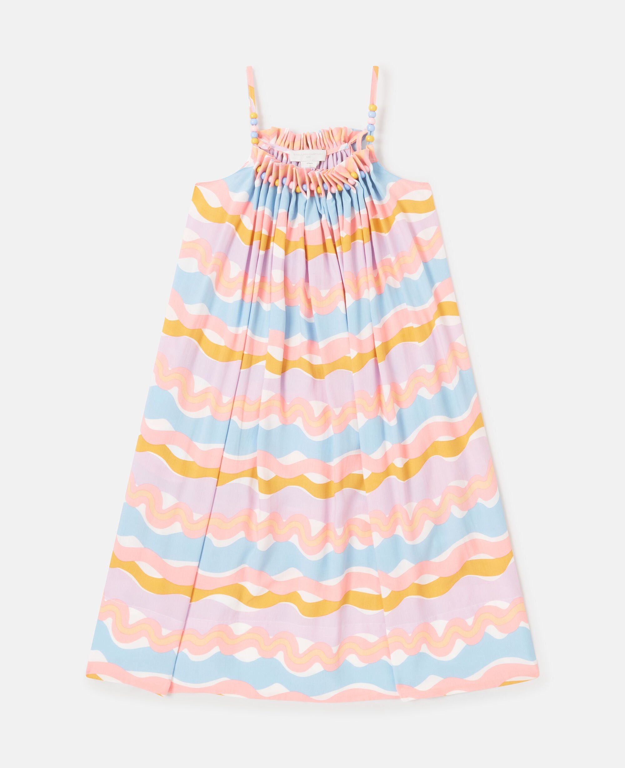 Striped Tiered Maxi Dress