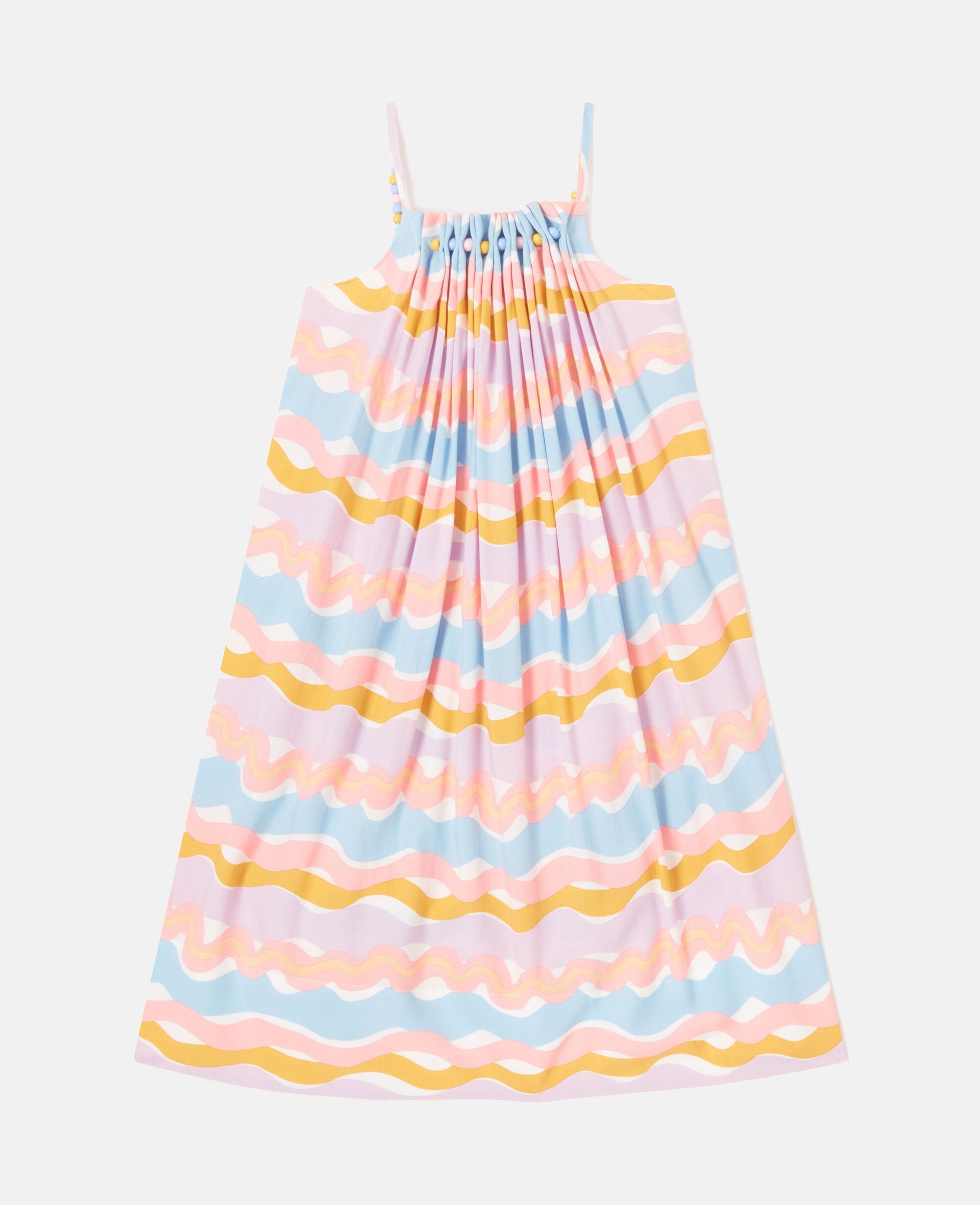 Striped Tiered Maxi Dress