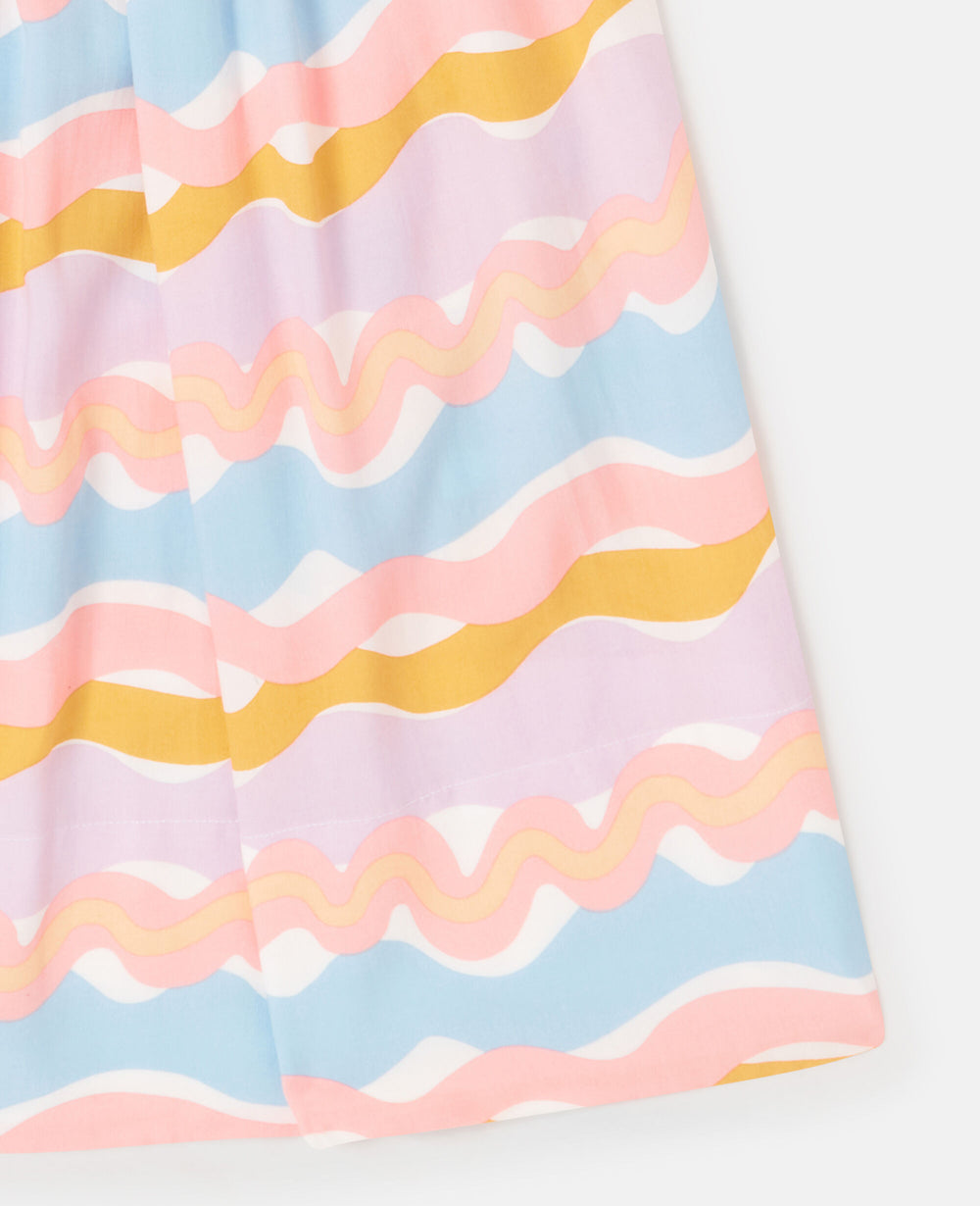 Striped Tiered Maxi Dress