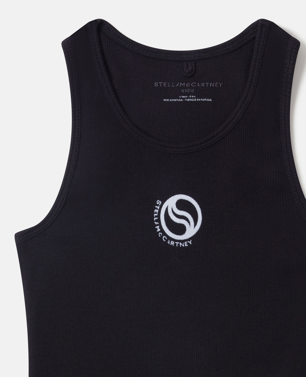 S-Wave Logo Tank Dress