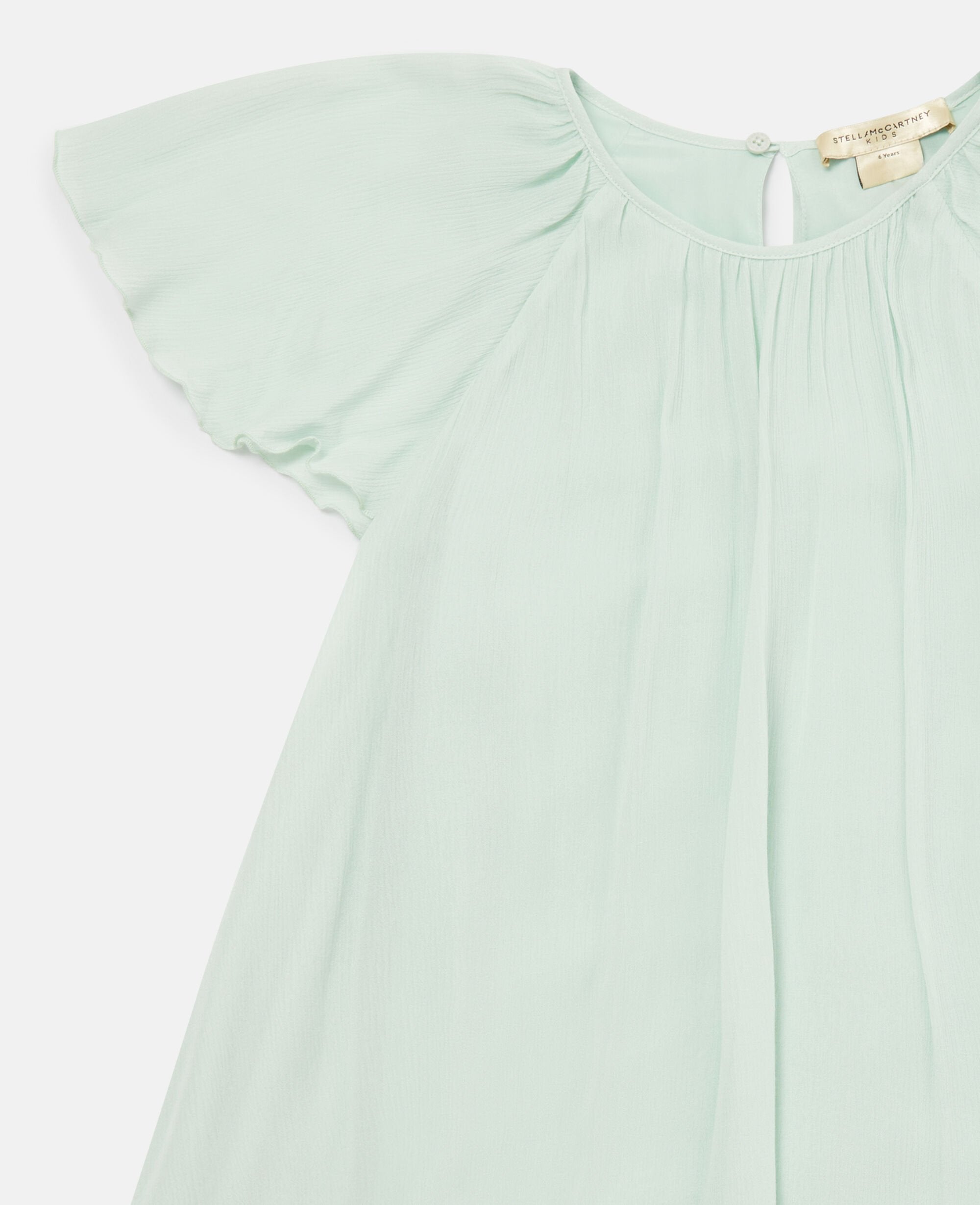 Tiered Contrast Hem Dress