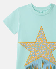Starfish Print Star T-Shirt