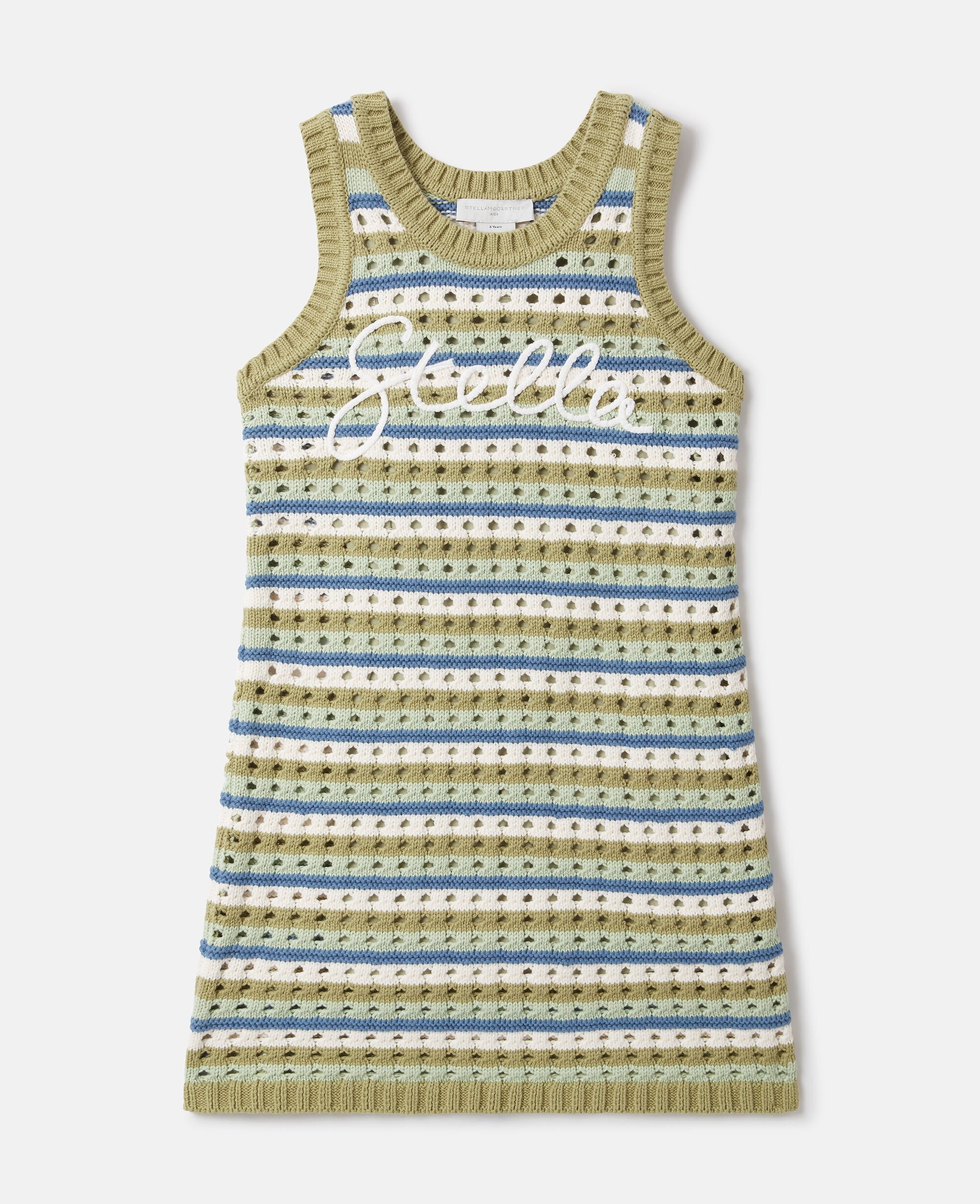 Striped Knit Tank Dress