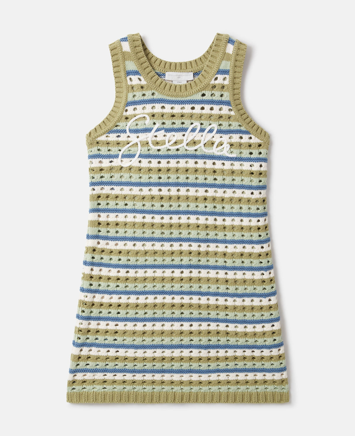 Striped Knit Tank Dress