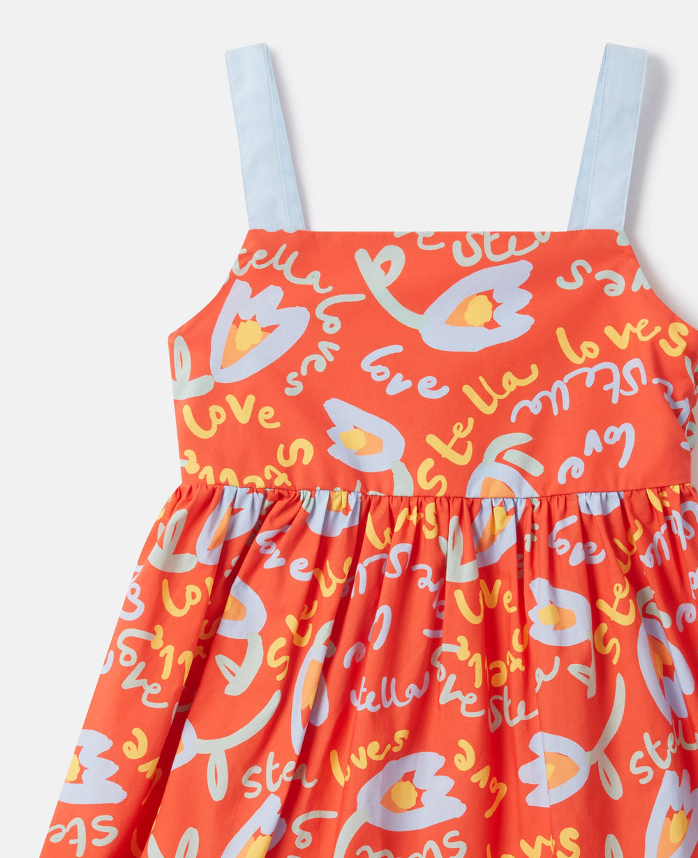 Floral Print Sleeveless Dress