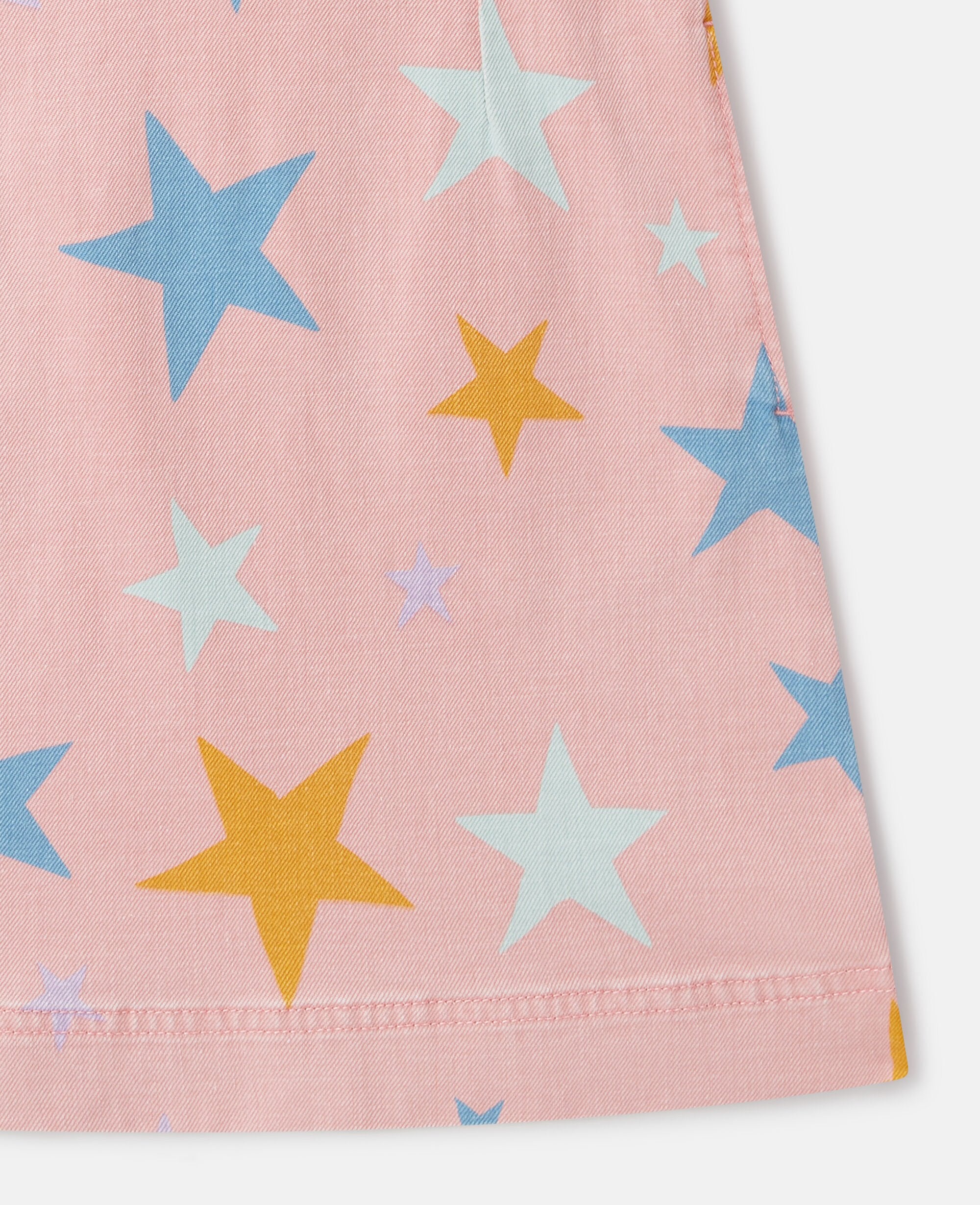 Star Print Jersey Dress