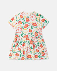 Floral Print Jersey Dress