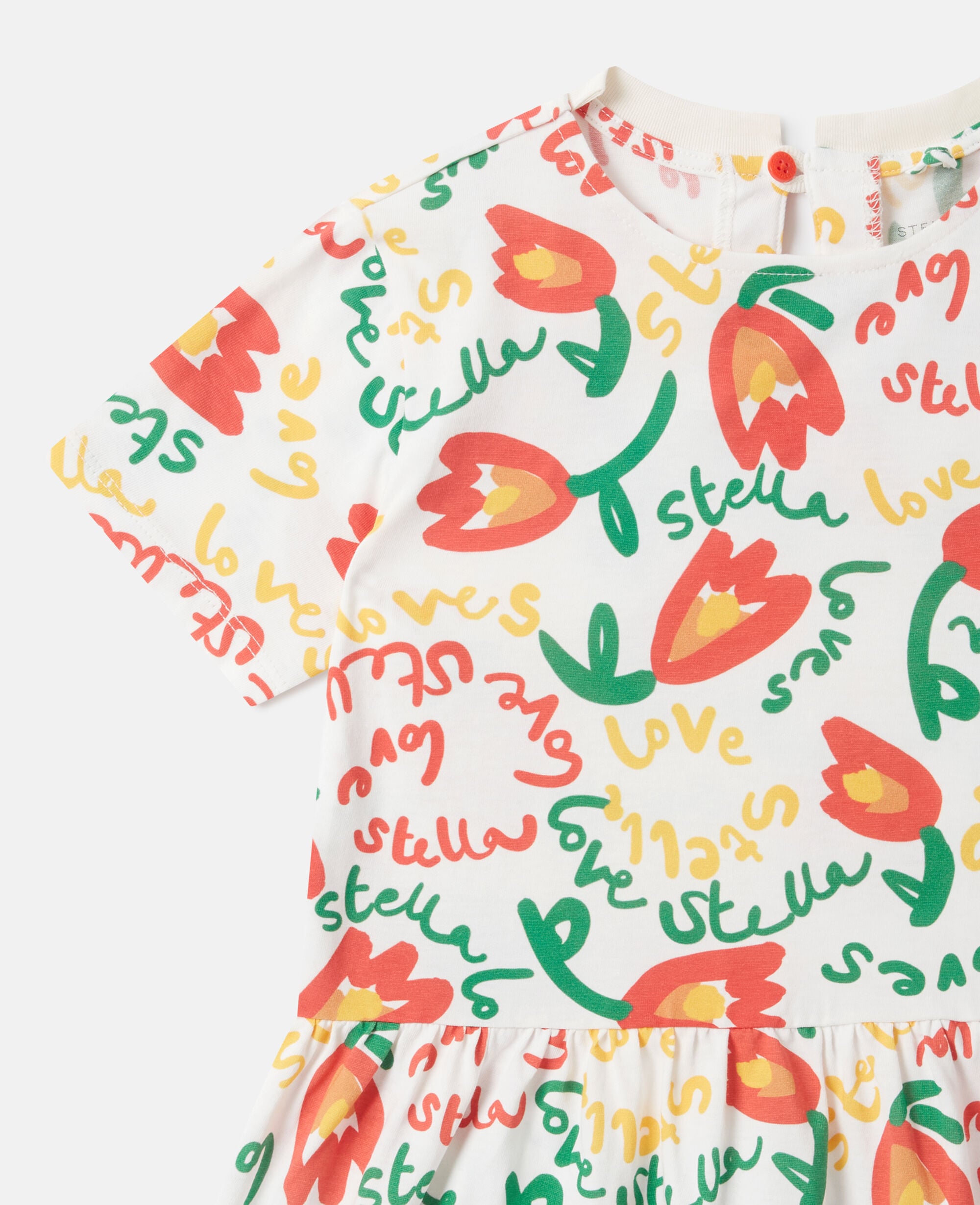 Floral Print Jersey Dress