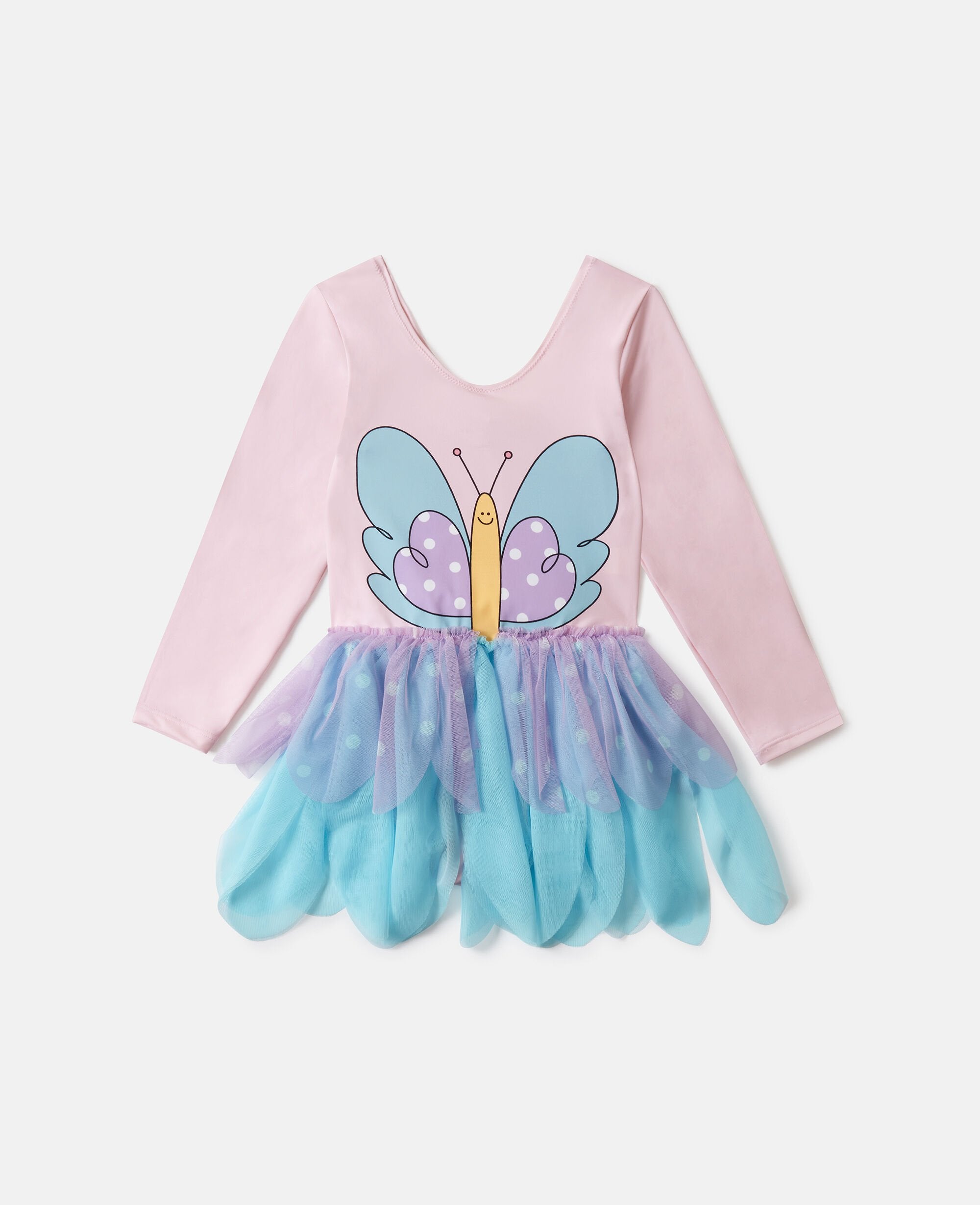 Butterfly Graphic Tulle Skirt Dress