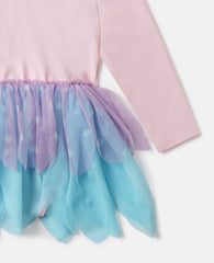 Butterfly Graphic Tulle Skirt Dress
