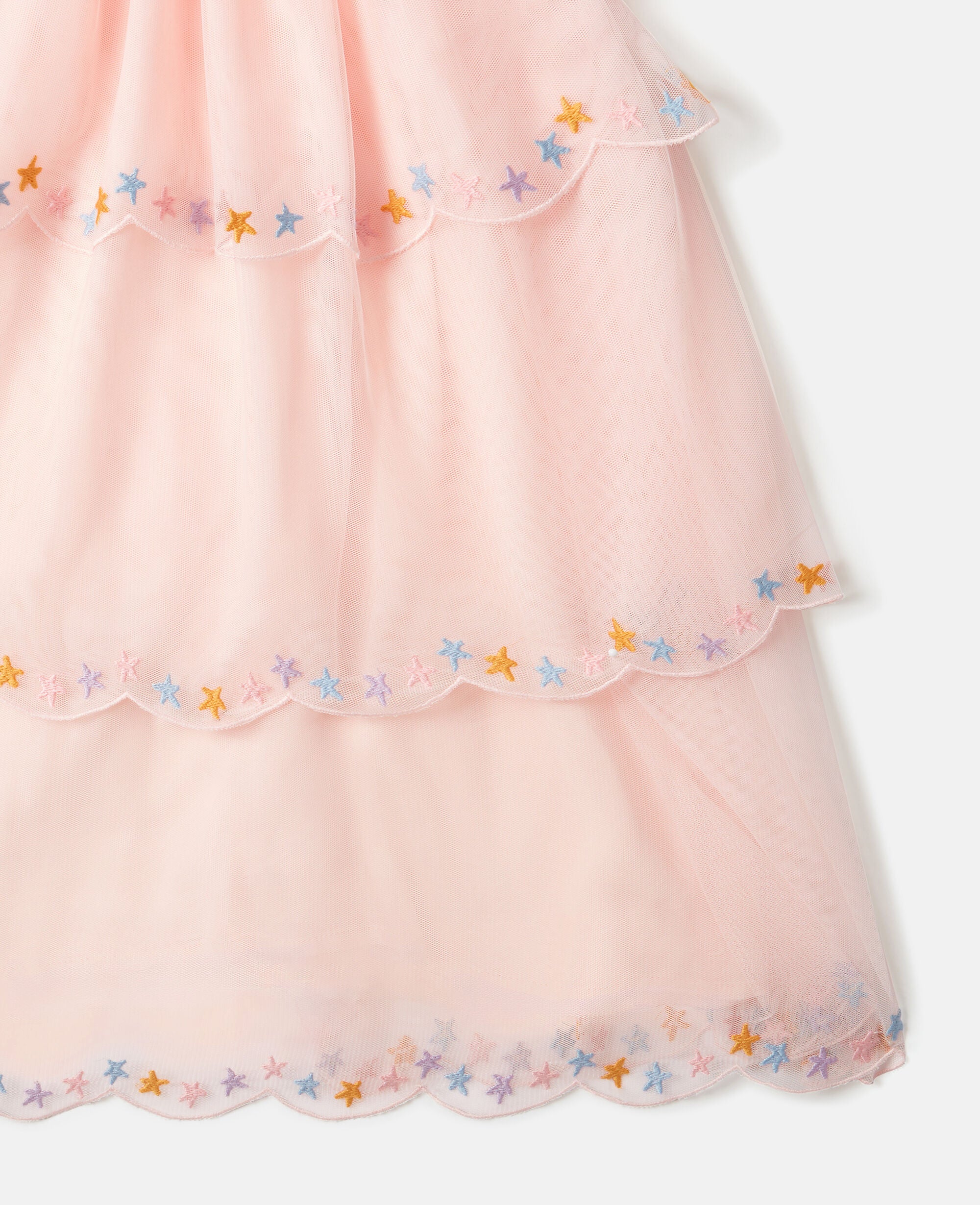 Tiered Tulle Ruffle Dress