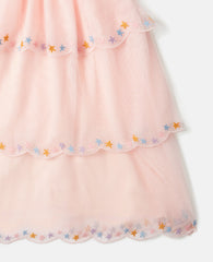 Tiered Tulle Ruffle Dress