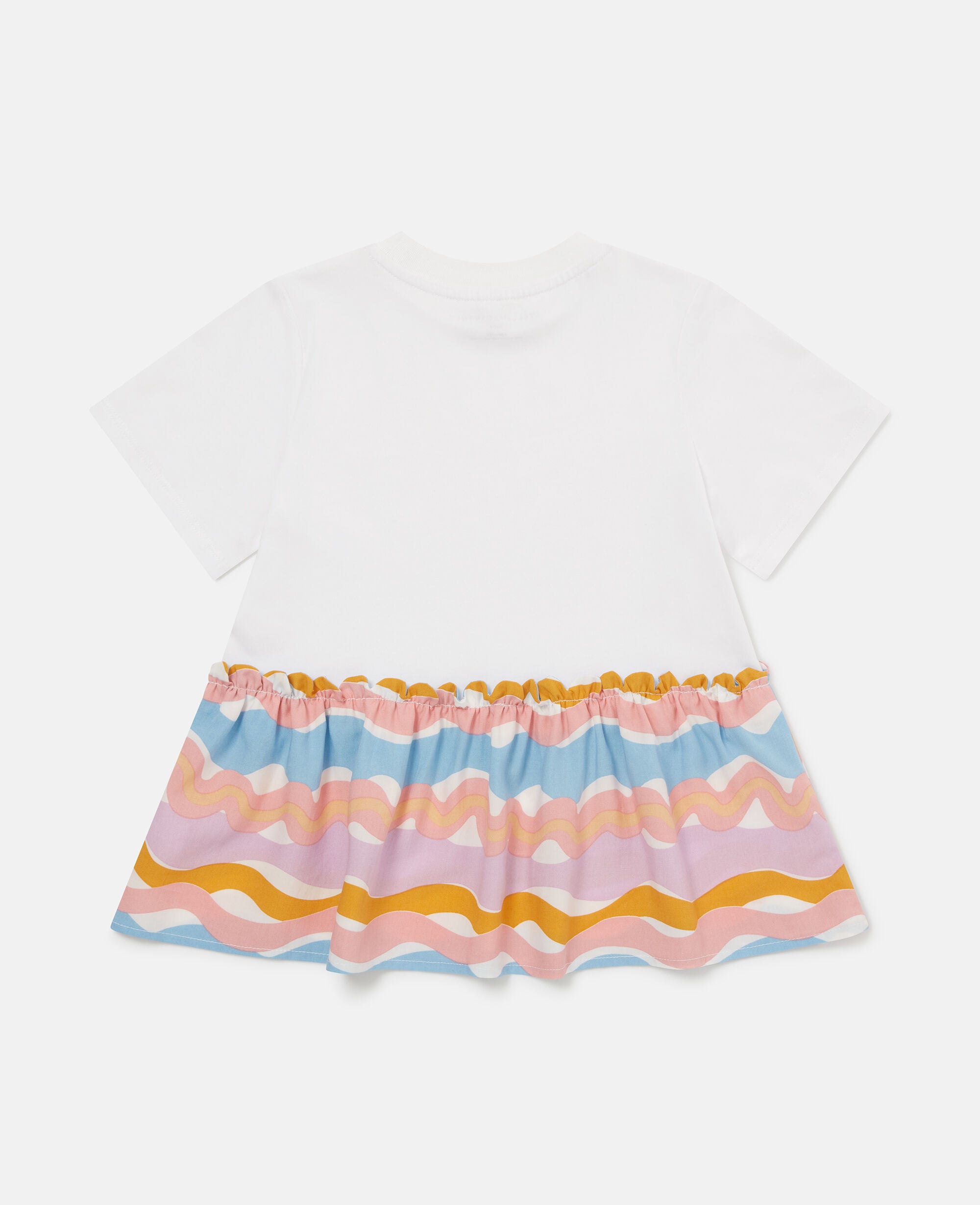 Zig-Zag Print T-Shirt Dress