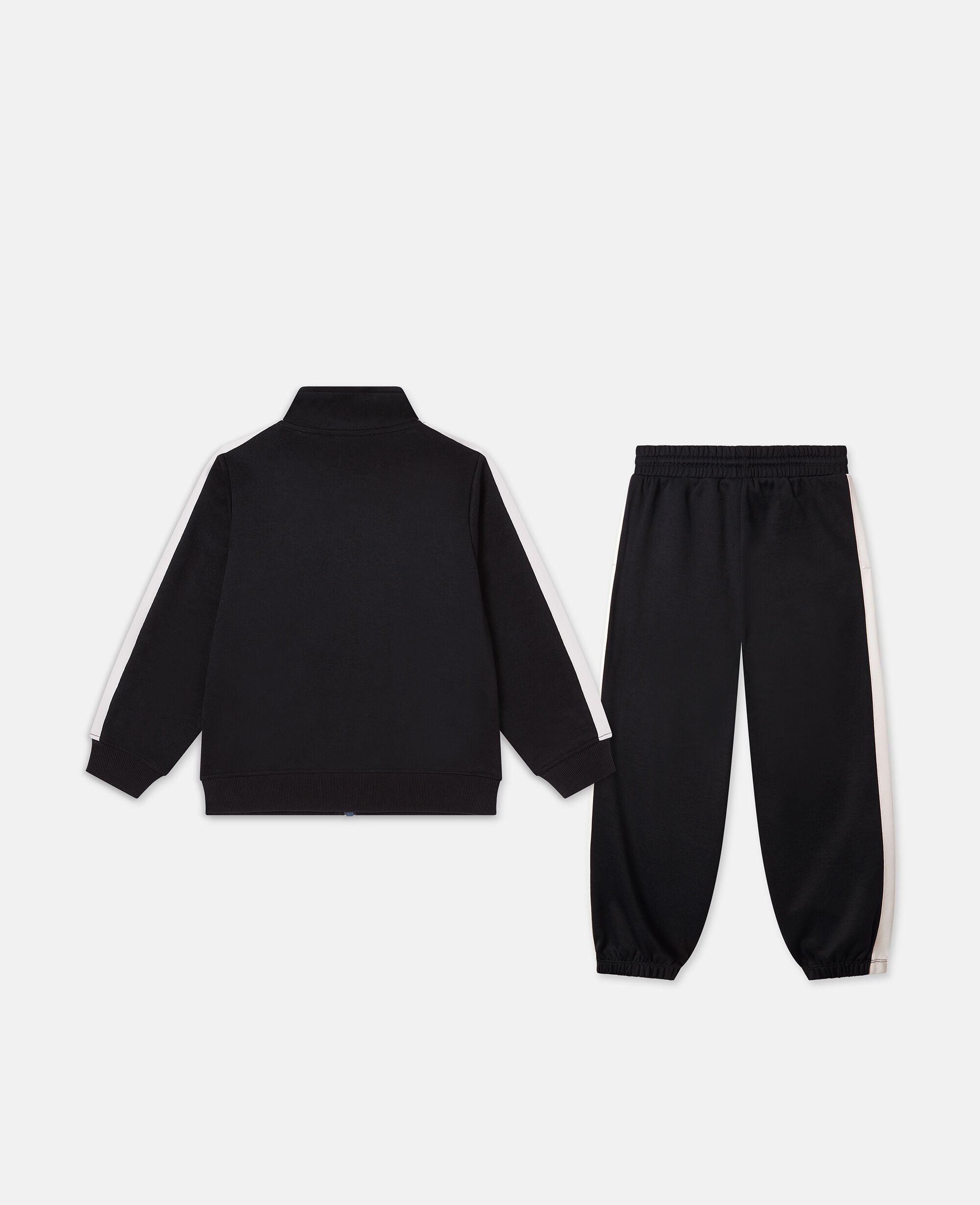 Logo Zipper Sweatshirt And Sweatpant Set