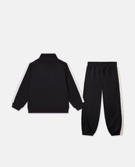 Logo Zipper Sweatshirt And Sweatpant Set