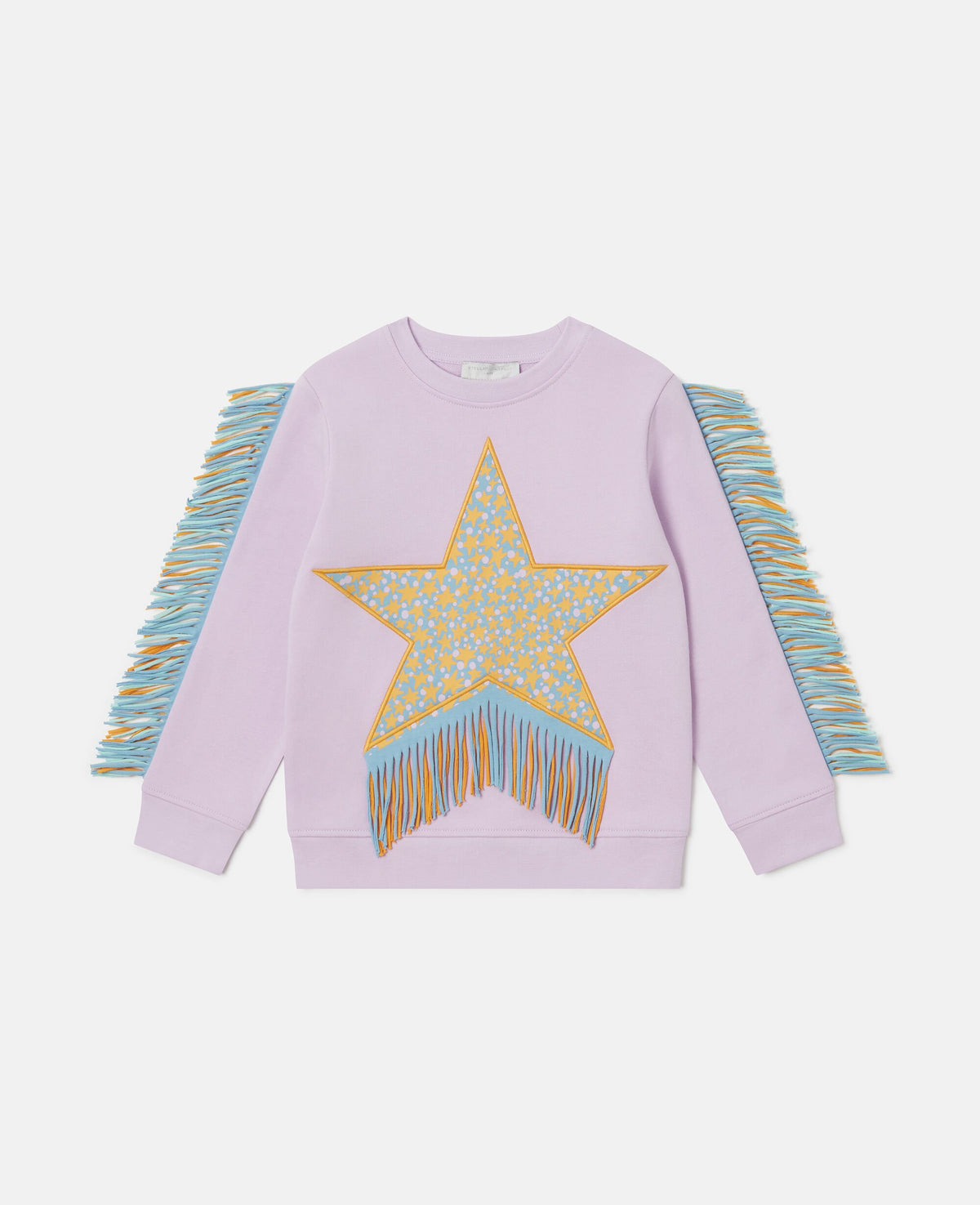 Fringed Star Graphic Sweatshirt