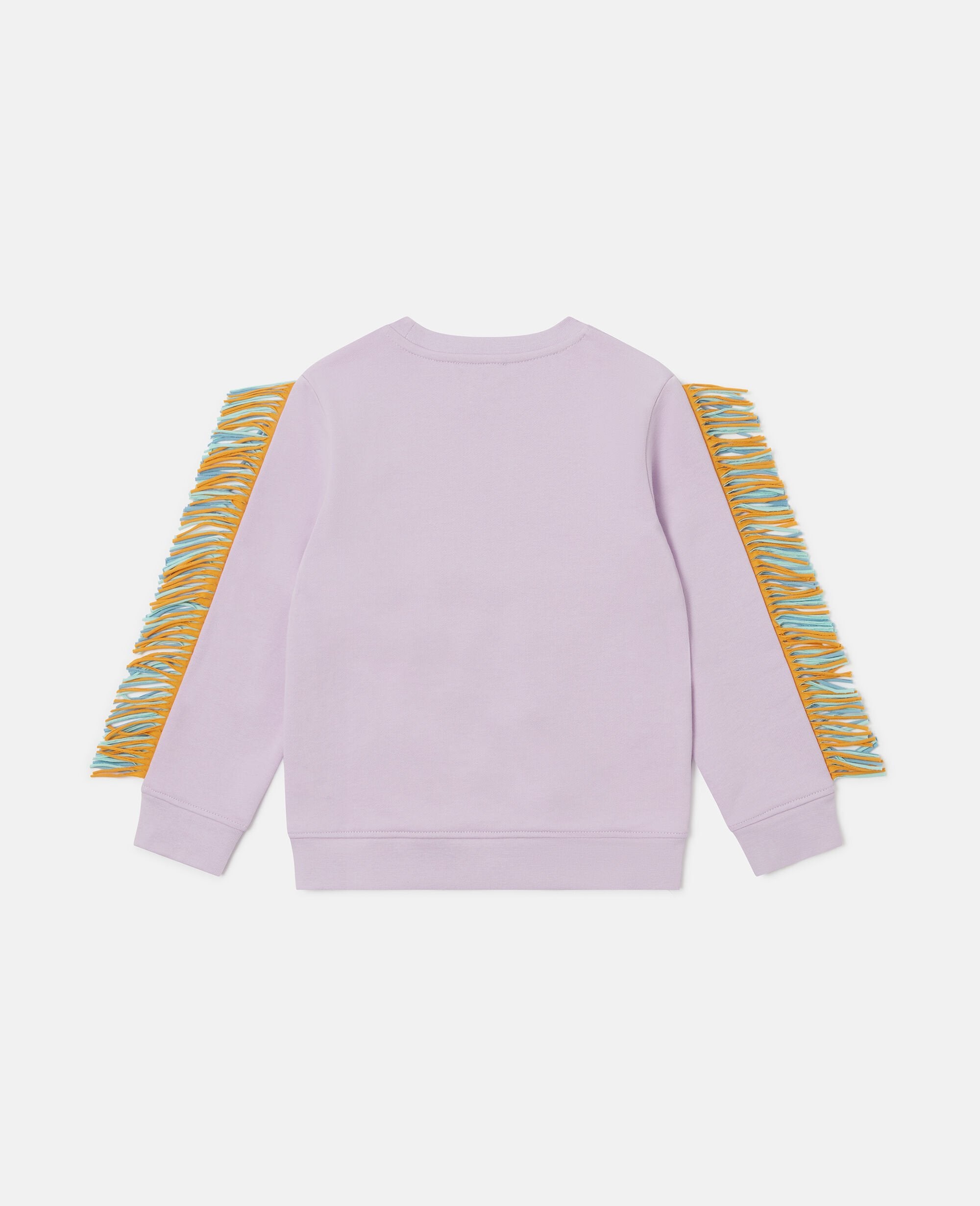 Fringed Star Graphic Sweatshirt