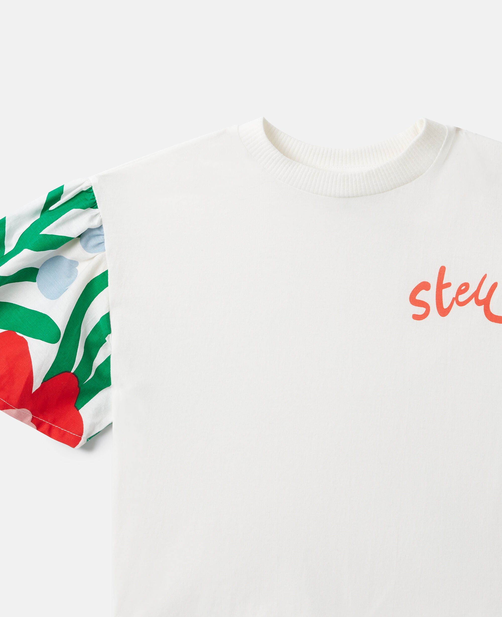 Tie-Dye Sleeve T-Shirt