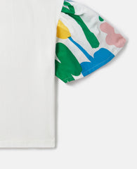 Tie-Dye Sleeve T-Shirt