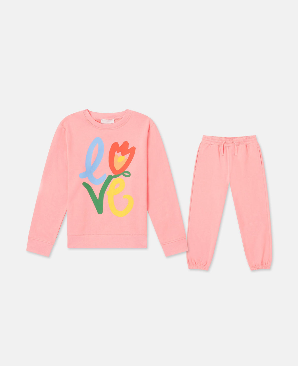 Graphic Sweatshirt And Sweatpant Set
