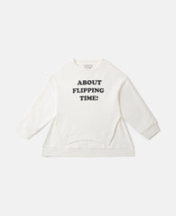 Slogan Print Sweatshirt