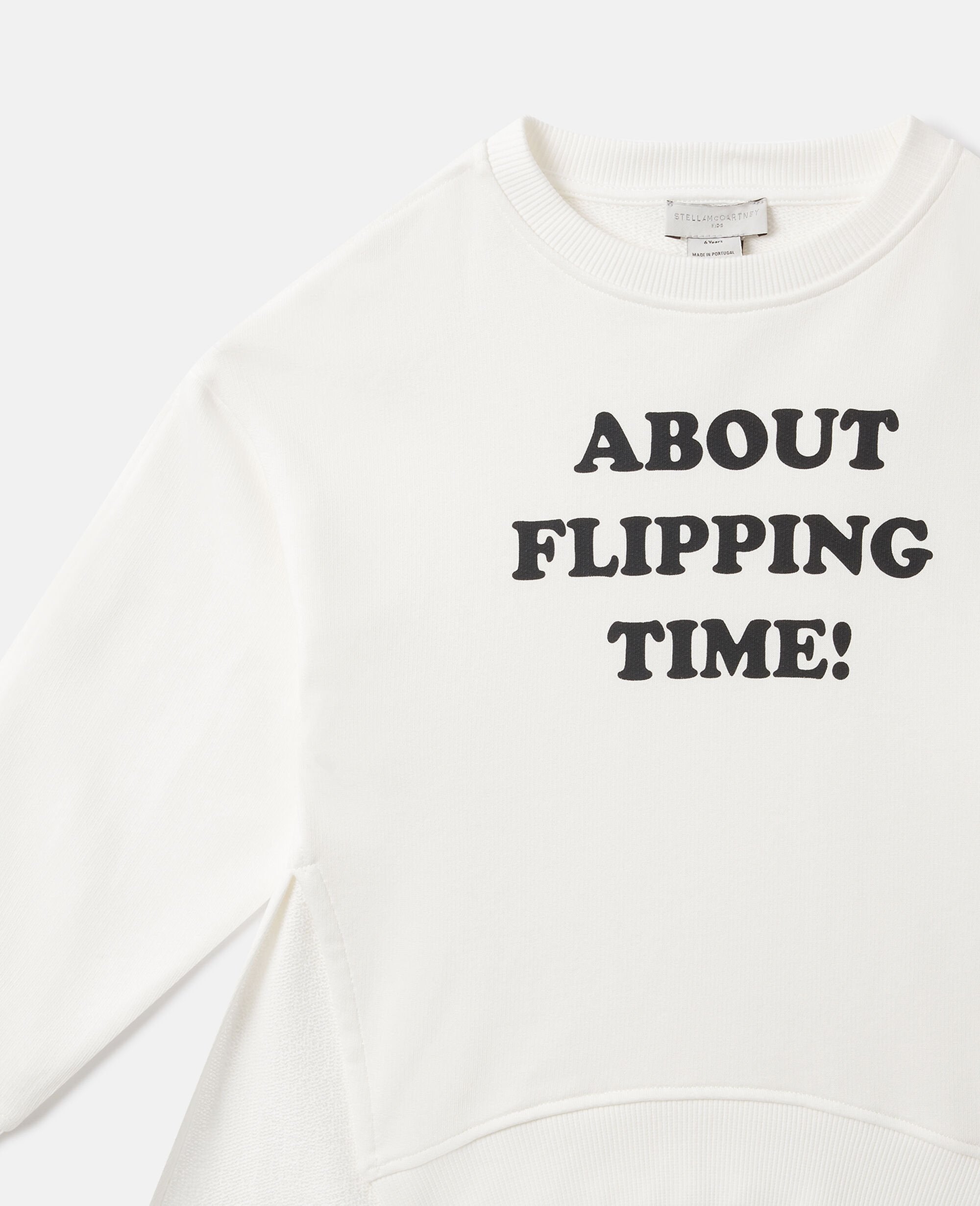 Slogan Print Sweatshirt