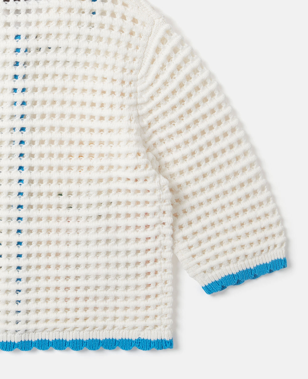 Floral Appliqué Cardigan