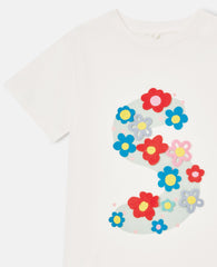 Floral S Graphic T-Shirt