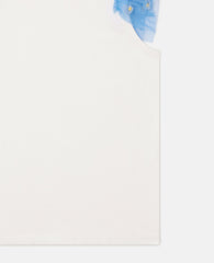 Tulle-Trim Sleeveless Top