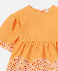 Short-Sleeve Popeline Top