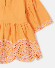 Short-Sleeve Popeline Top