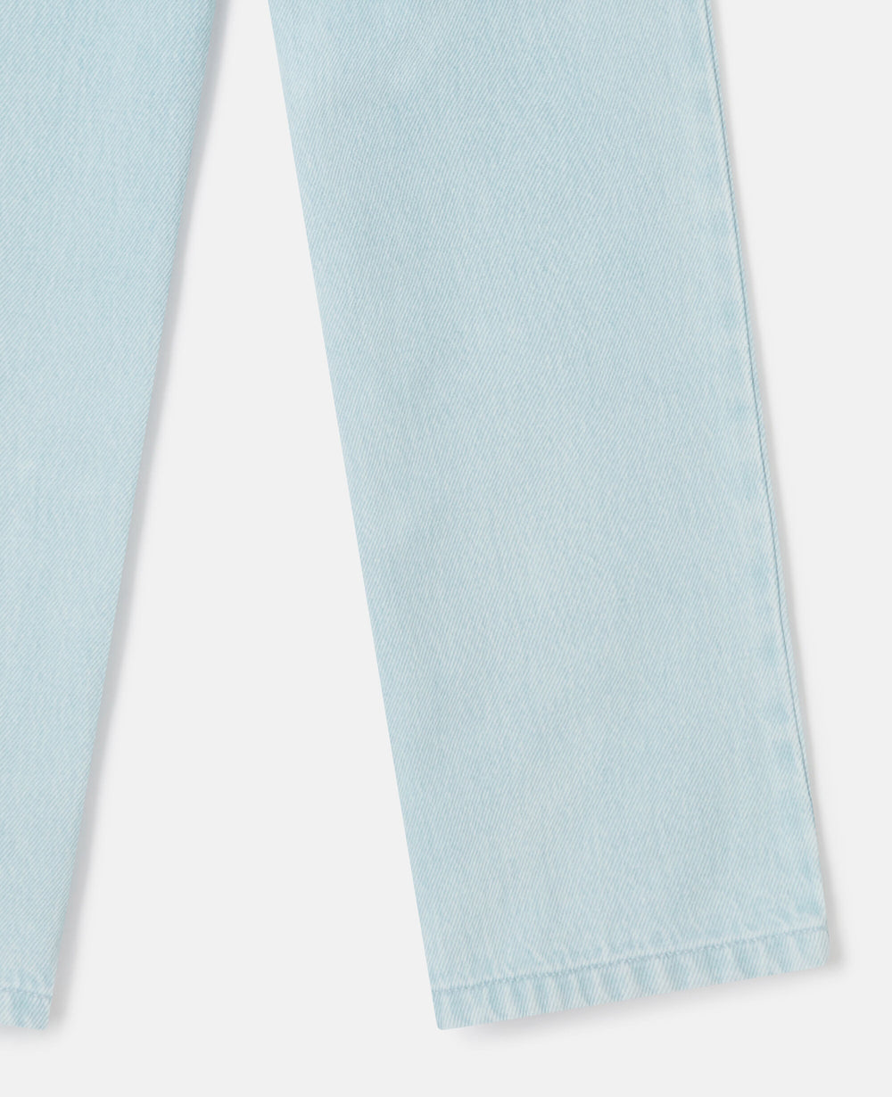 Straight-Leg Denim Jeans