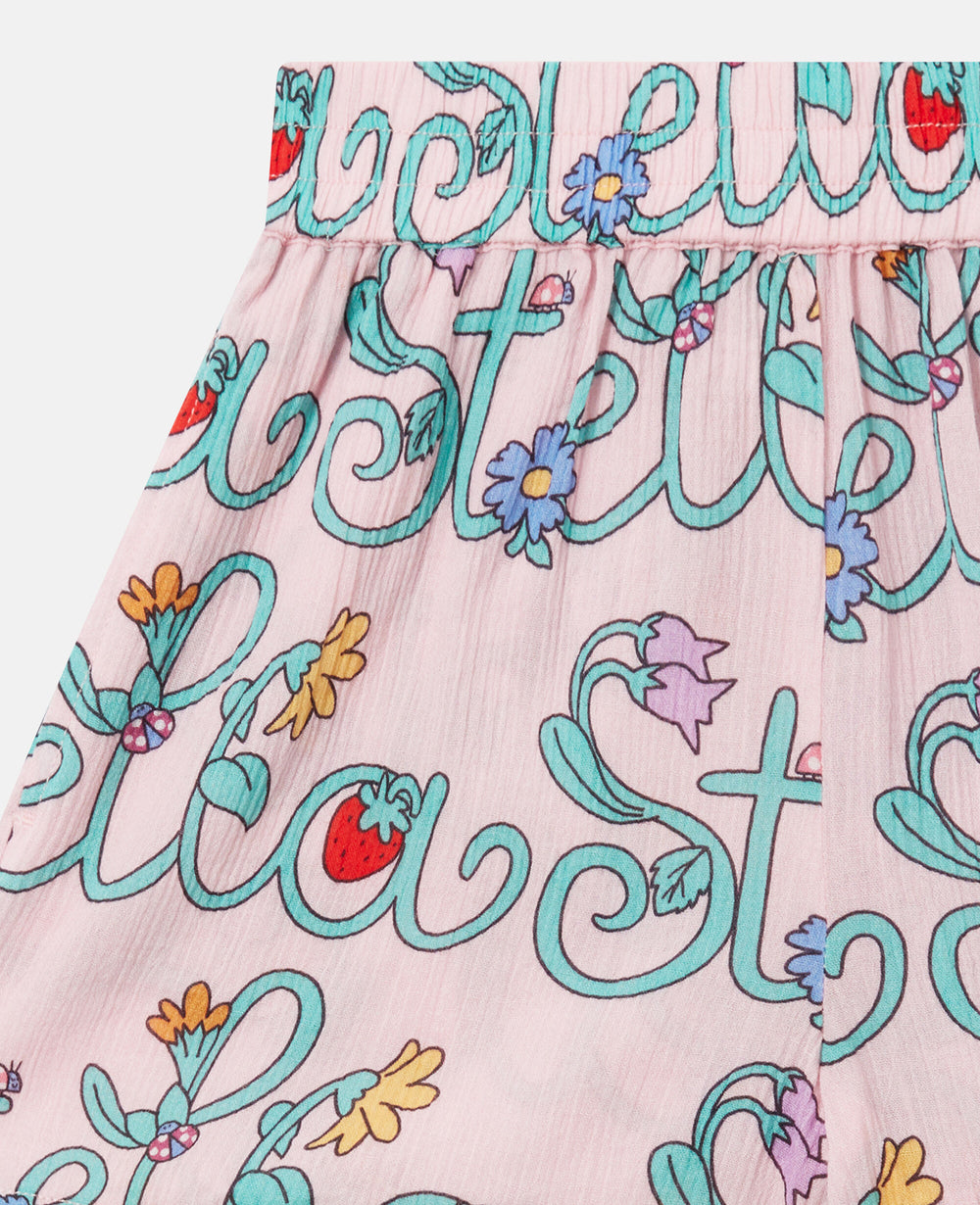 Stella Vine Print Shorts