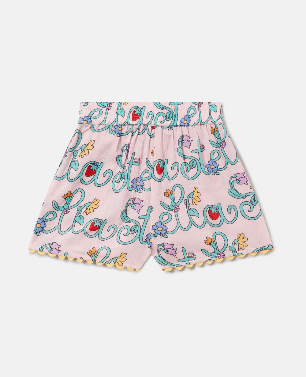 Stella Vine Print Shorts