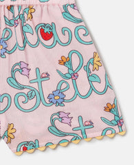 Stella Vine Print Shorts