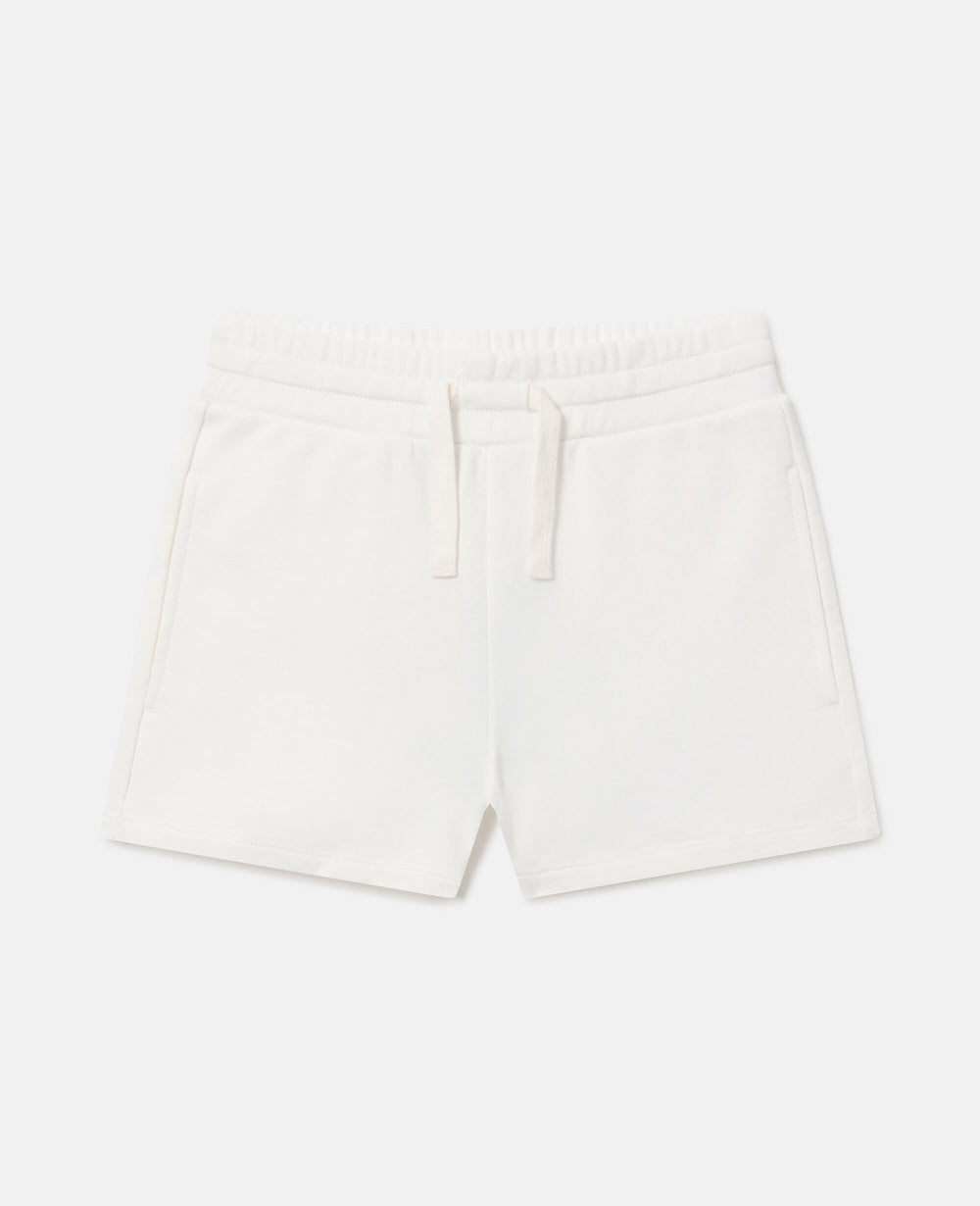 Embroidered Jersey Shorts
