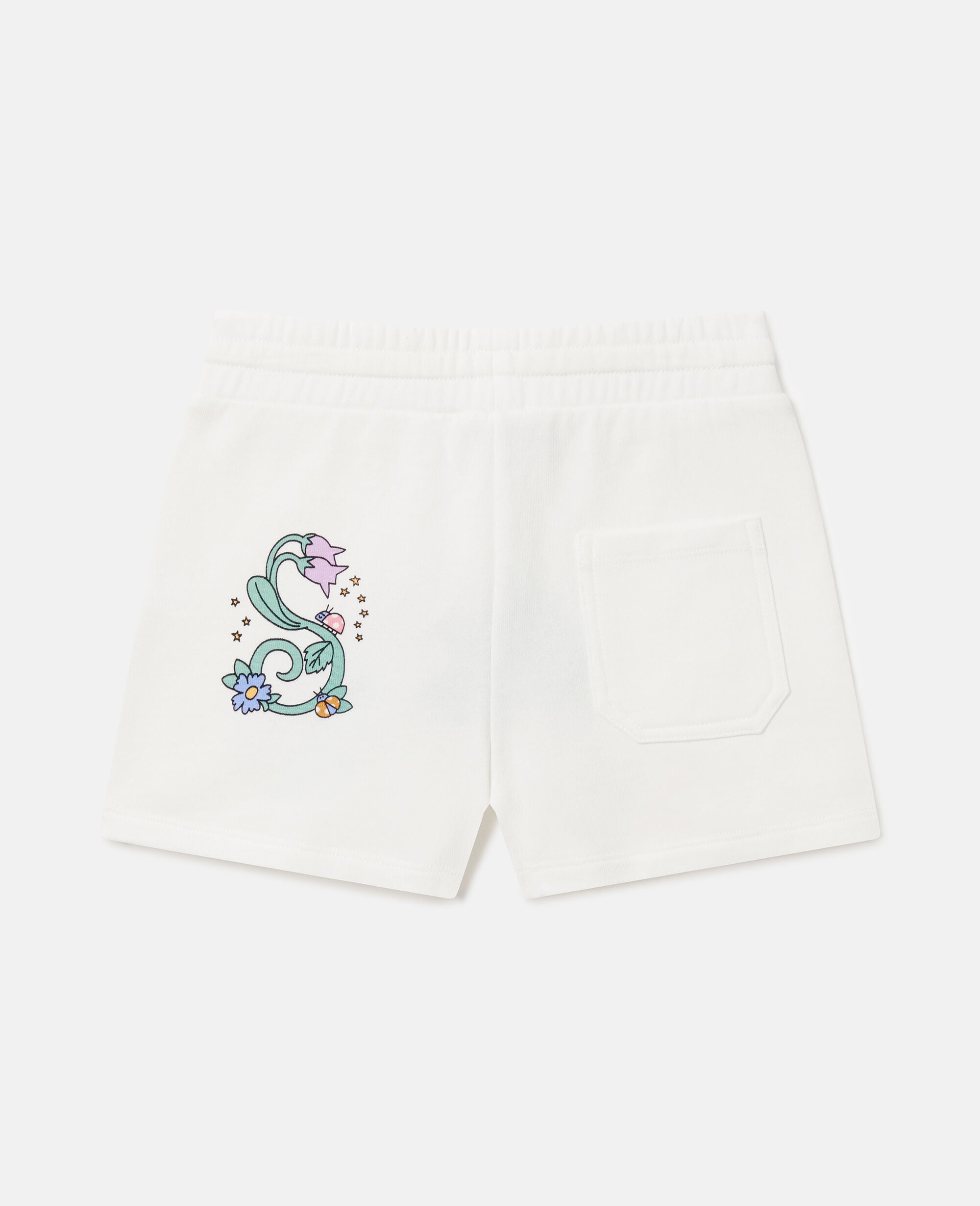 Embroidered Jersey Shorts