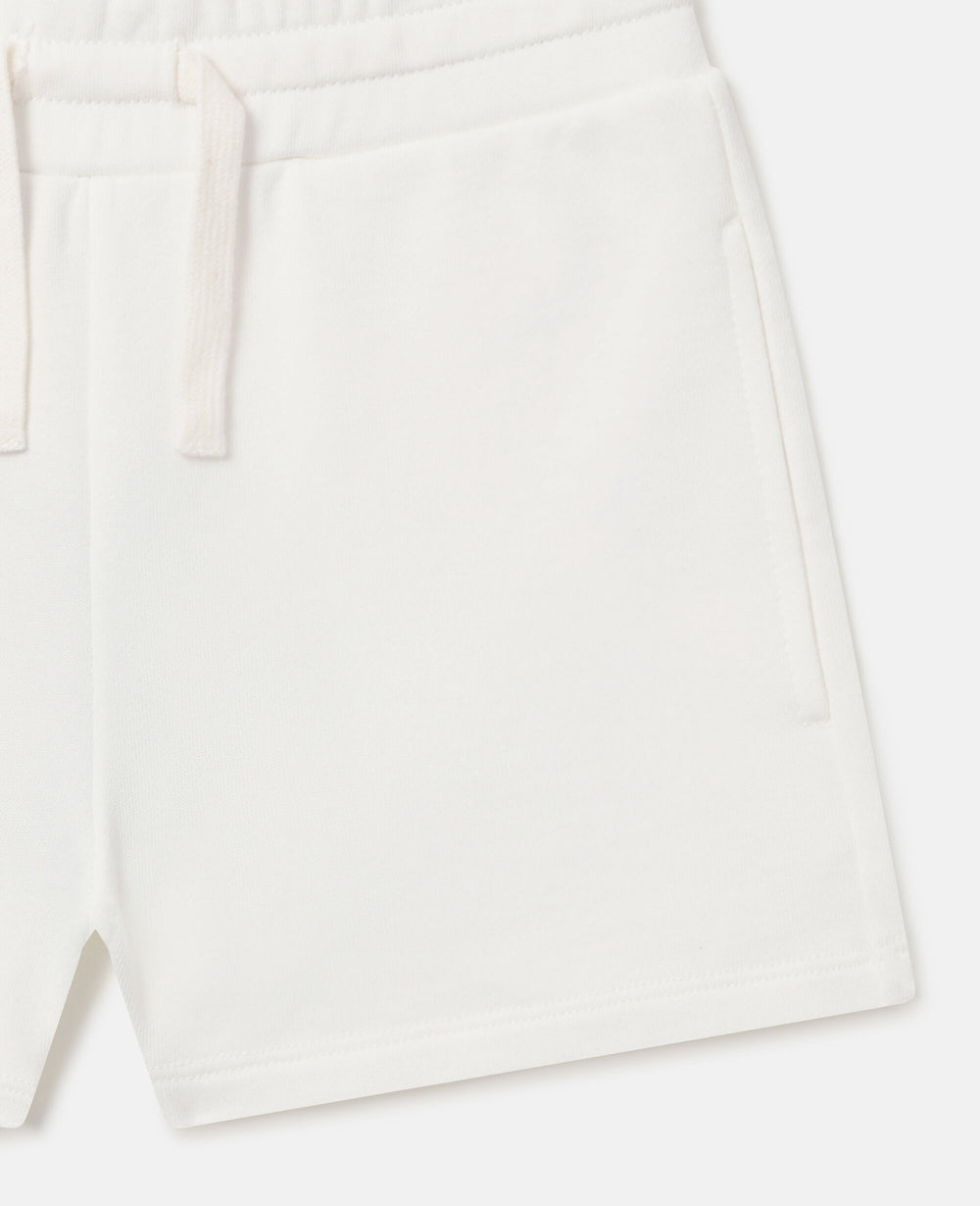 Embroidered Jersey Shorts