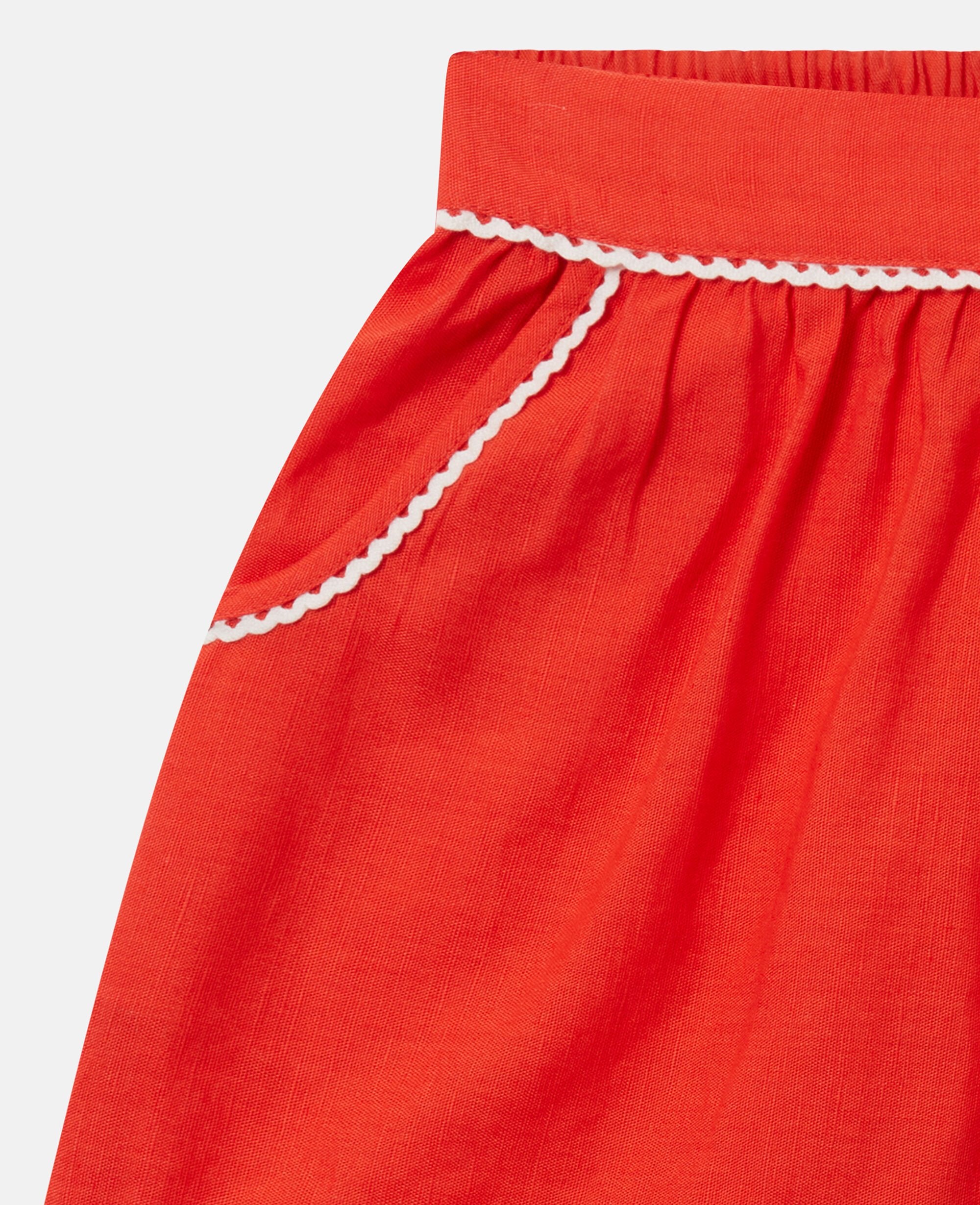 Scallop Trim Shorts
