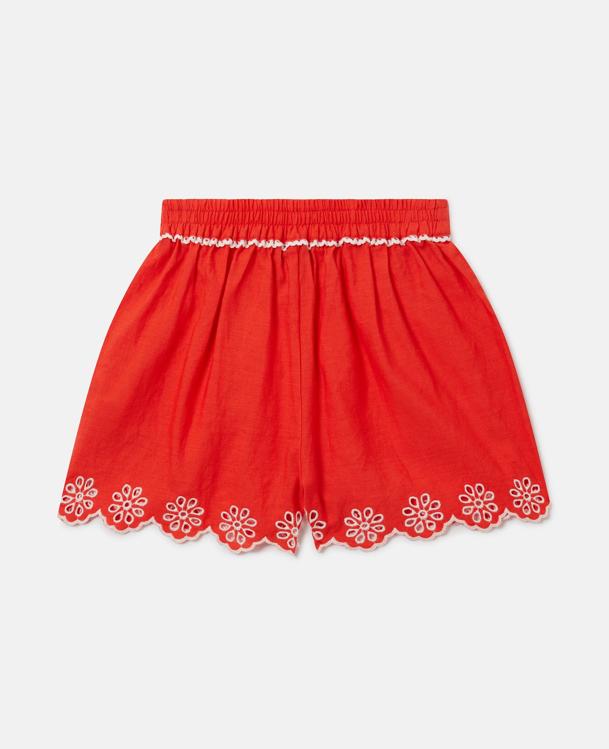 Scallop Trim Shorts